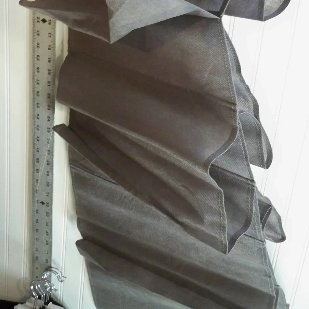 7 Non-Slip Hangers & 8 Though Slot Hanging Organizer